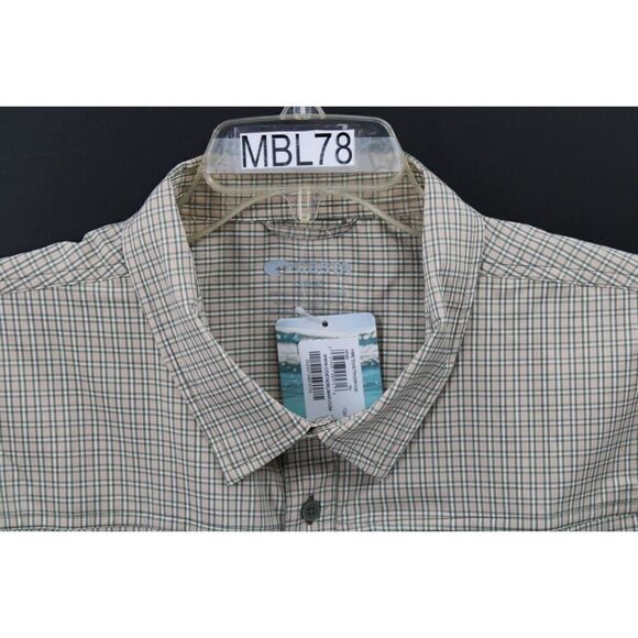 Costa button down shirt plaid large Mens New - Picture 2 of 8